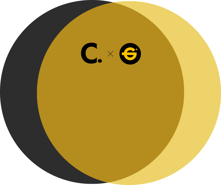 2 circles 1